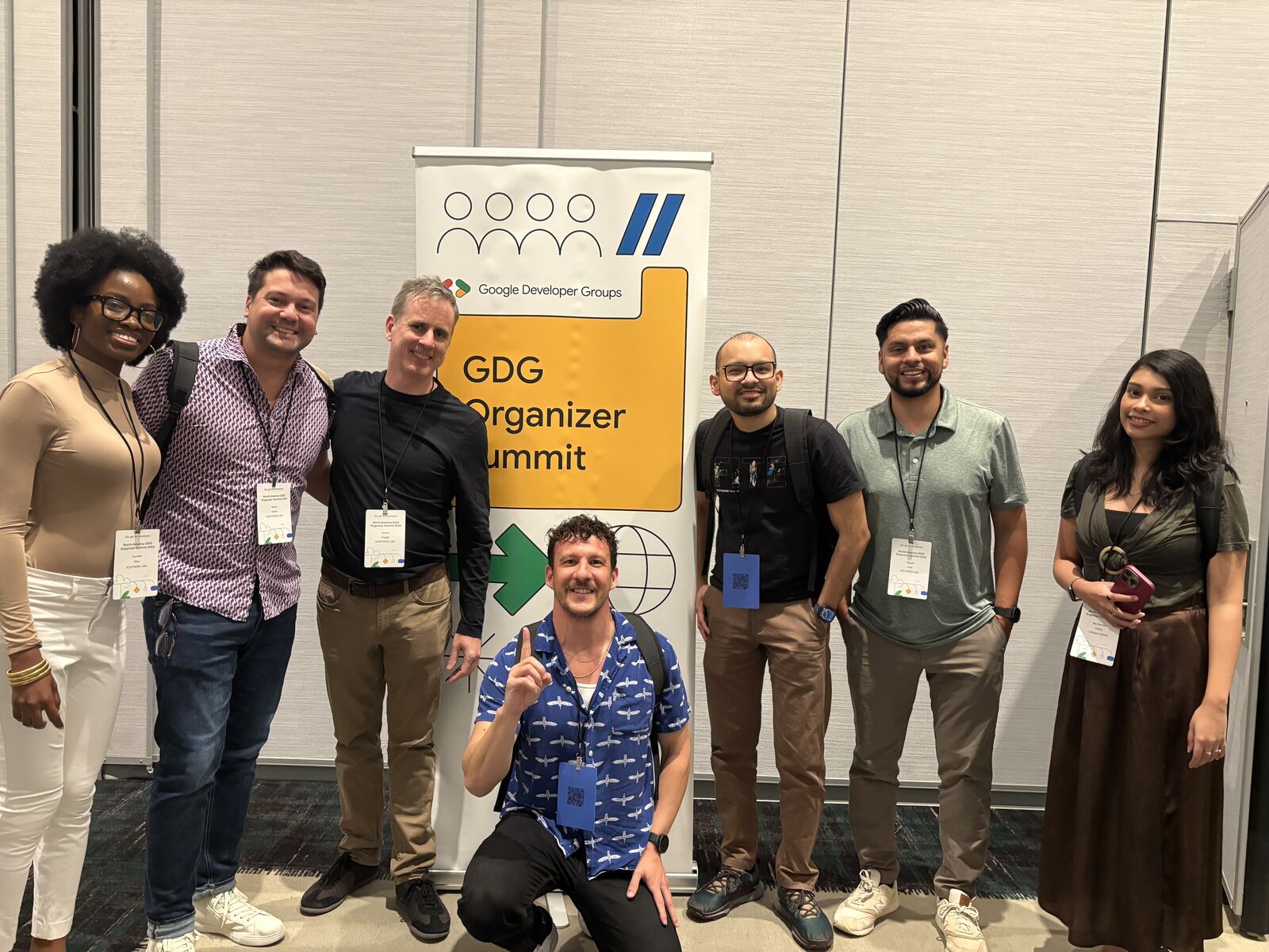 Group photo at the Google Developer Groups organizer summit